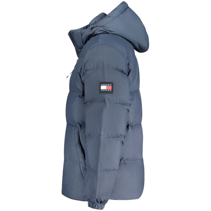 Tommy Hilfiger blauw herenjack van gerecycled polyester