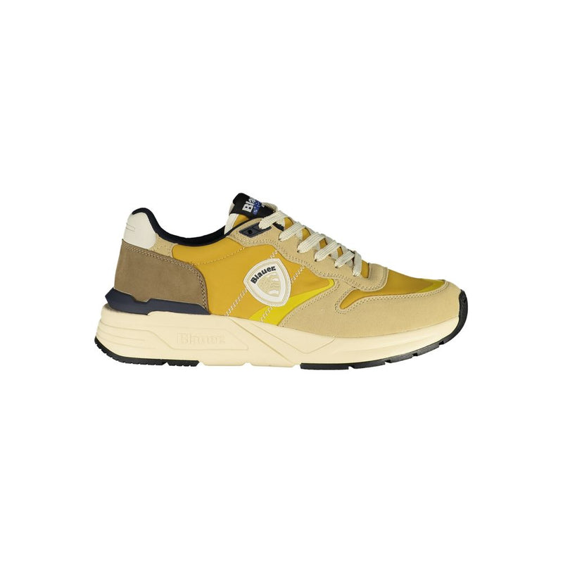 Sneakers Blauer Beige en Polyester pour Hommes - Confort Tendance