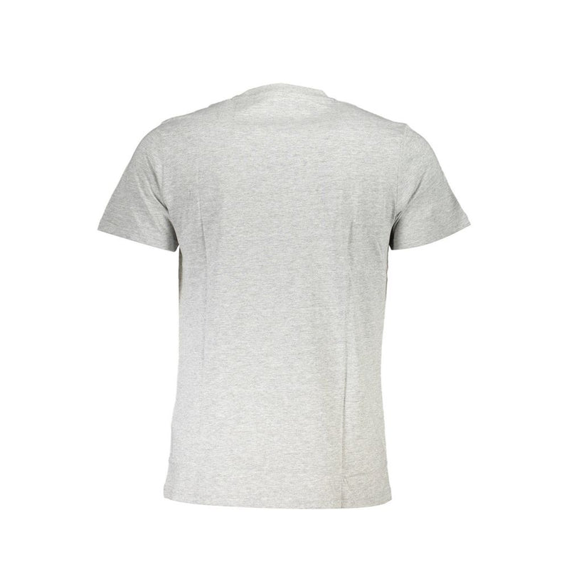 T-shirt homme en coton brun Cavalli Class