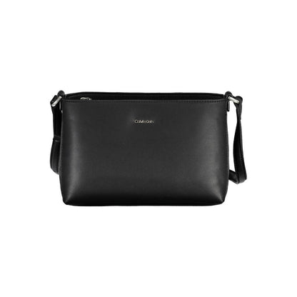 Calvin Klein Zwarte Polyester Dames Handtas