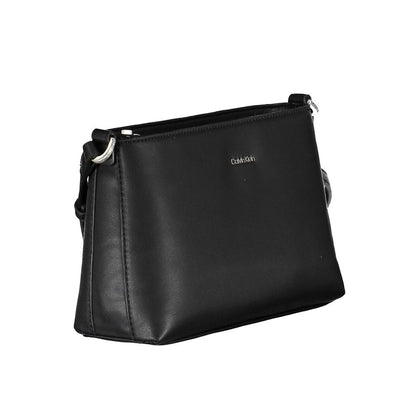 Calvin Klein Zwarte Polyester Dames Handtas