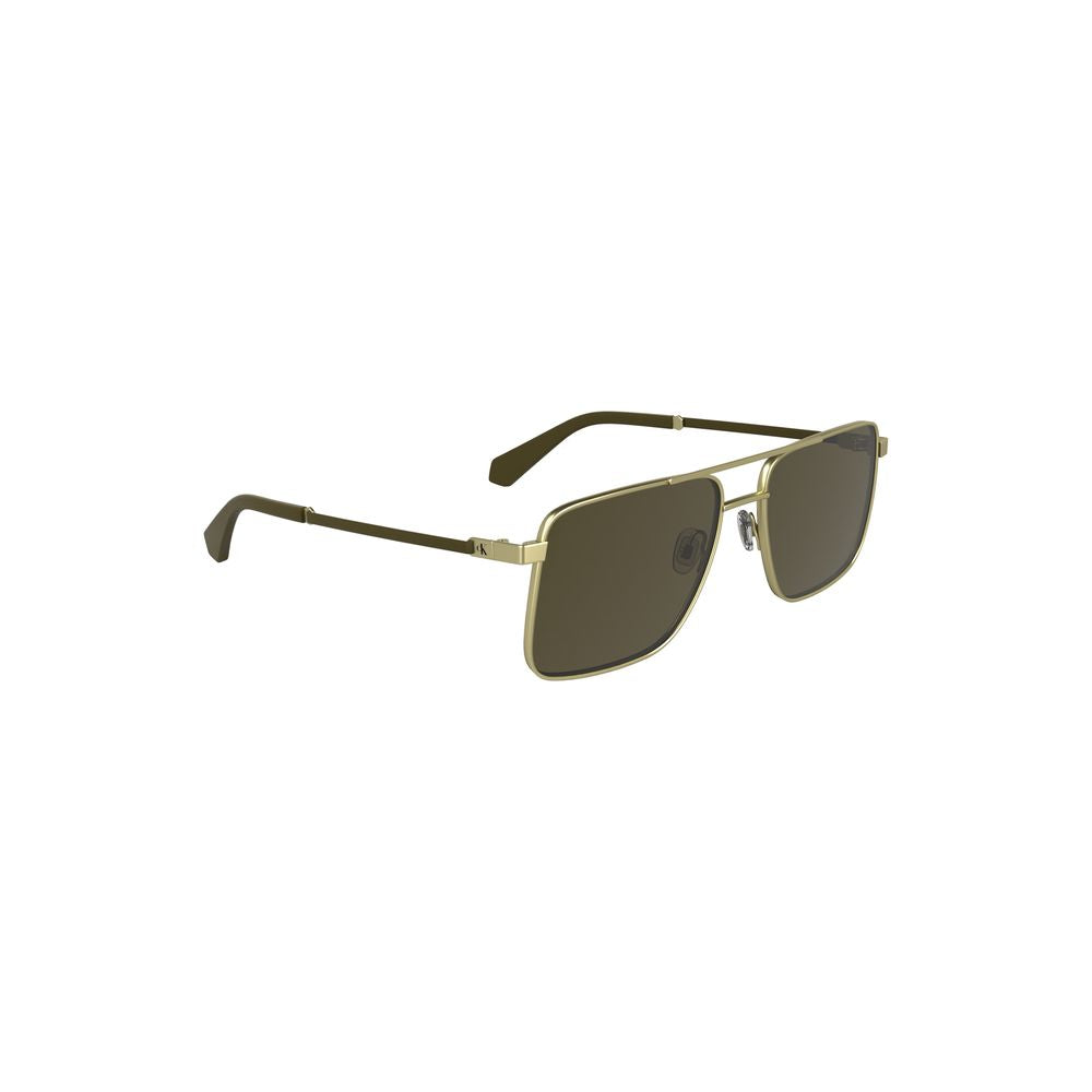 Calvin Klein Gold Metal Heren Zonnebril