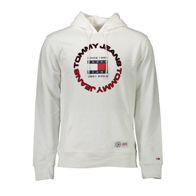 Pull en coton blanc Tommy Hilfiger pour homme