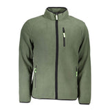 Pull en polyester vert pour homme, Norvège 1963