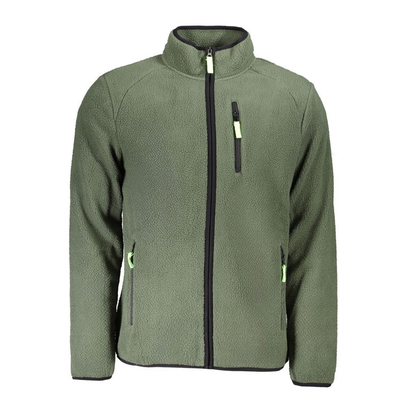 Noorwegen 1963 Groene Polyester Heren Trui