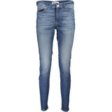 Jean Skinny Tommy Hilfiger Nora Taille Mi-Haute - Bleu