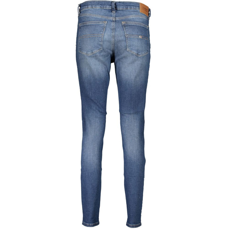 Tommy Hilfiger Nora Mid Rise Skinny Jeans - Blue