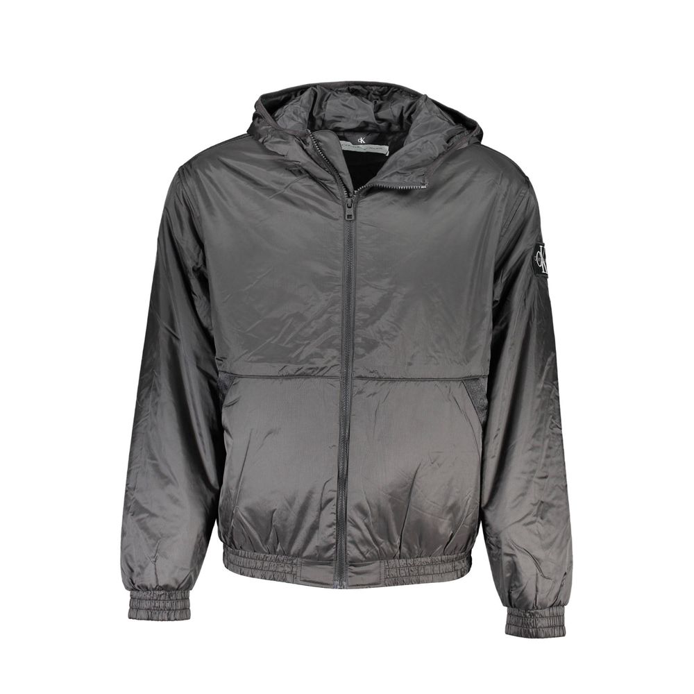 Veste Calvin Klein pour homme en polyester noir recyclé