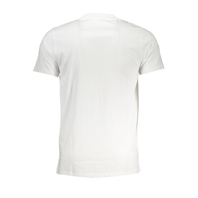 Wit katoenen T-shirt van Cavalli Class
