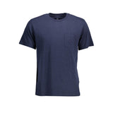T-shirt La Martina bleu en coton pour homme