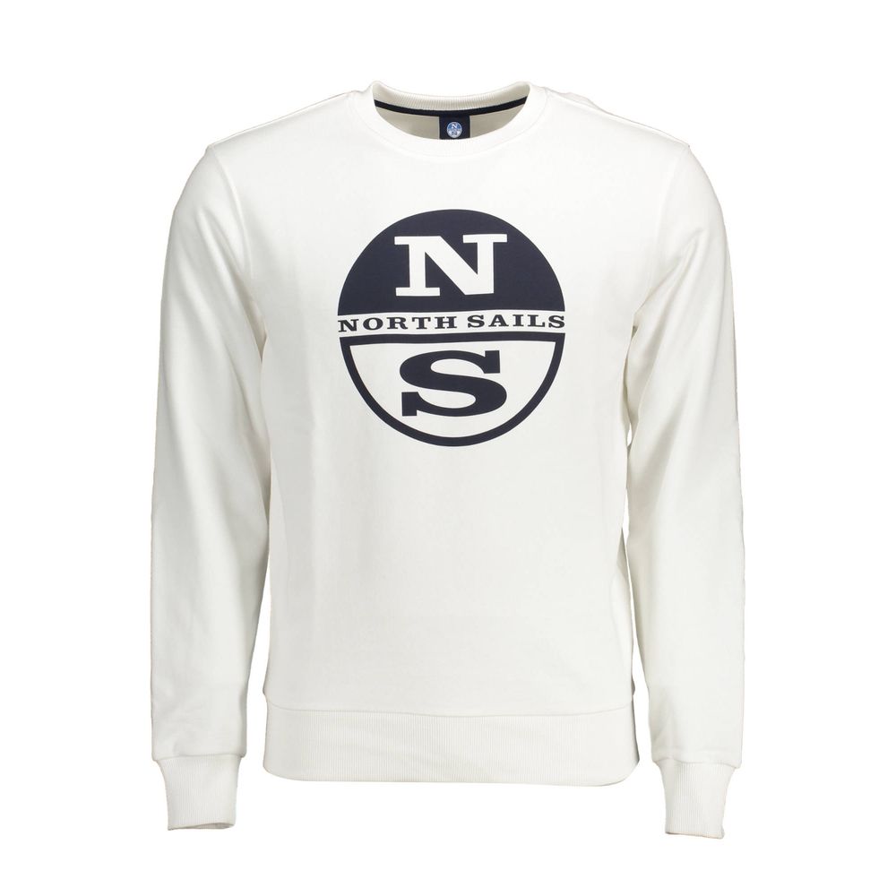 Pull en coton blanc pour homme North Sails