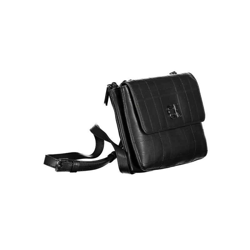 Calvin Klein Black Polyester Women Handbag - Chic & Eco-Friendly
