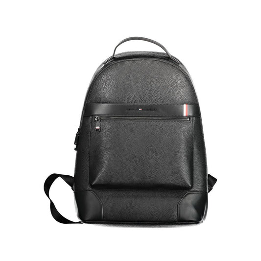 Tommy Hilfiger Zwarte Polyethyleen Herenrugzak
