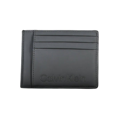 Calvin Klein Zwarte Polyester Herenportemonnee