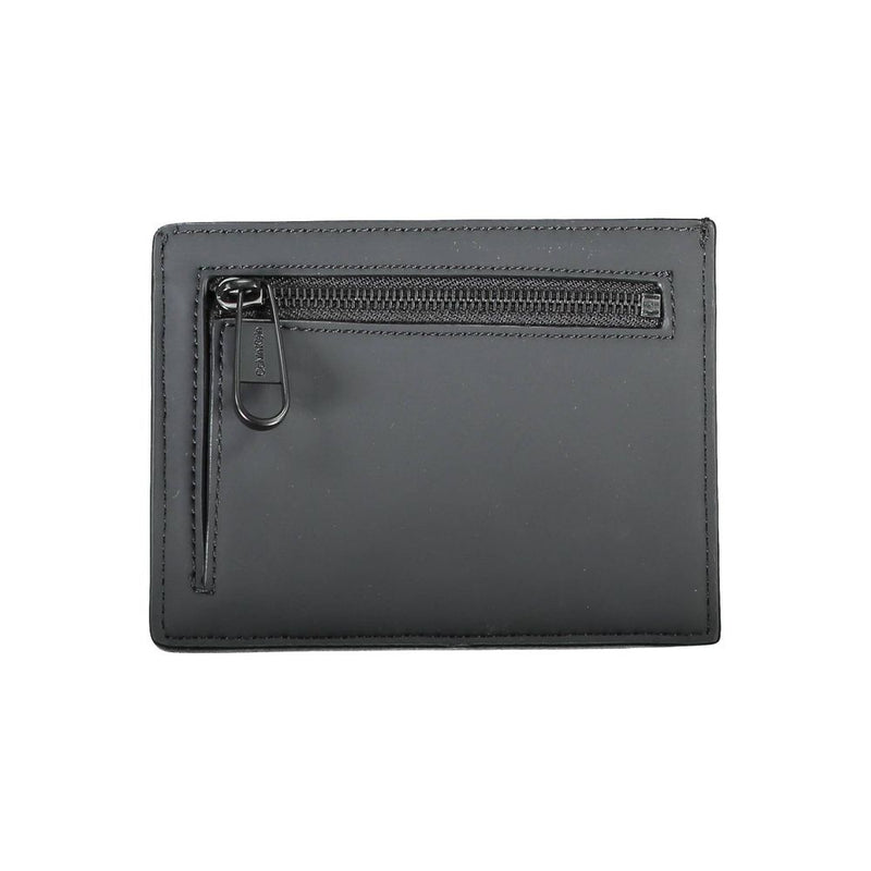 Portefeuille homme Calvin Klein en polyester noir