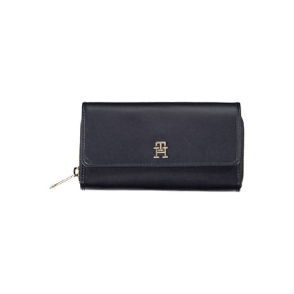 Tommy Hilfiger Blauwe Polyethyleen Dames Portemonnee