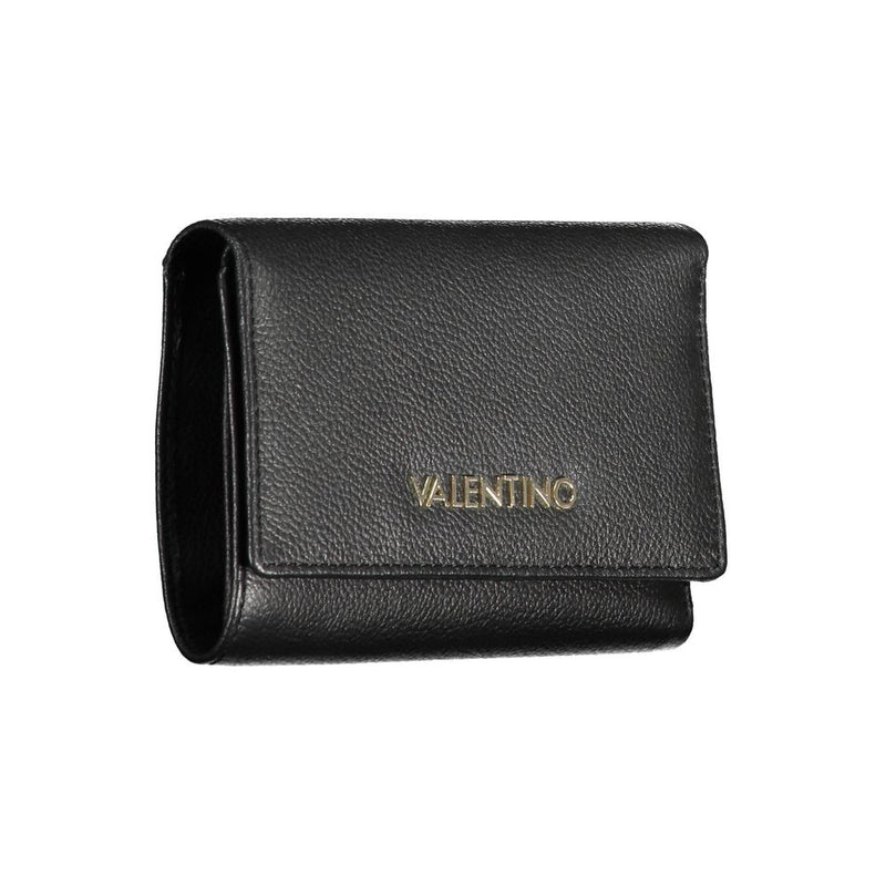 Mario Valentino Black Polyethylene Wallet - Elegant & Functional