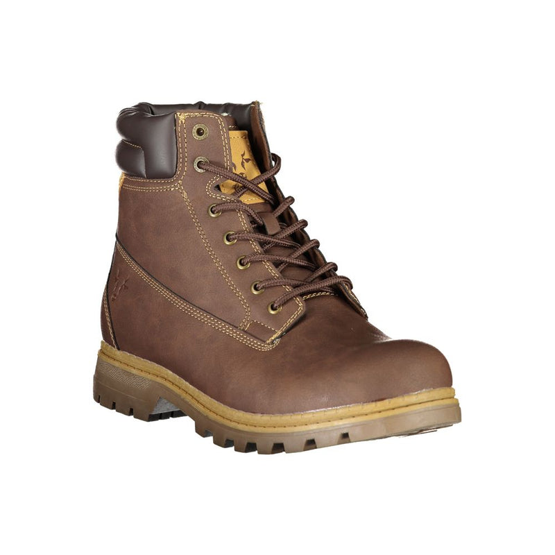 Carrera Brown Polyester Men Boot - Stylish and Durable