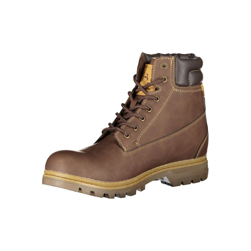 Carrera Brown Polyester Men Boot - Stylish and Durable
