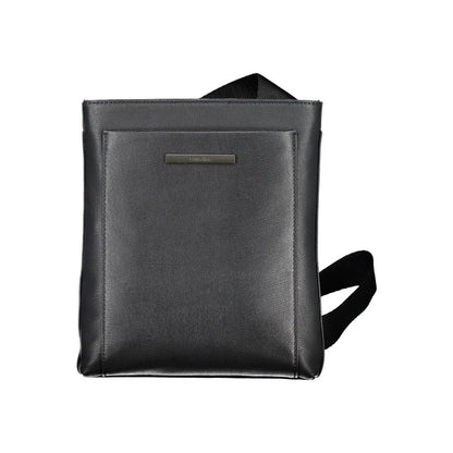 Calvin Klein Eco-Conscious Zwarte Schoudertas met Logo