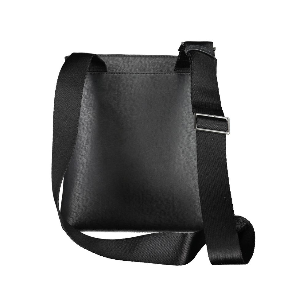 Calvin Klein Eco-Conscious Zwarte Schoudertas met Logo