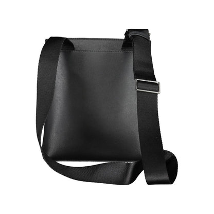 Calvin Klein Eco-Conscious Zwarte Schoudertas met Logo