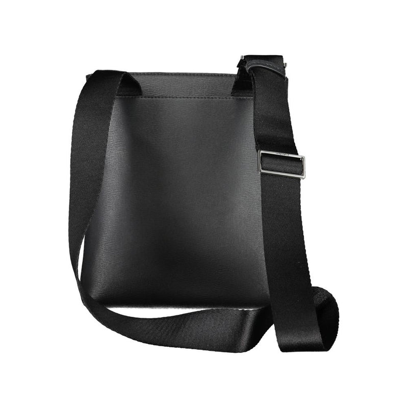 Sac à bandoulière noir éco-responsable avec logo Calvin Klein