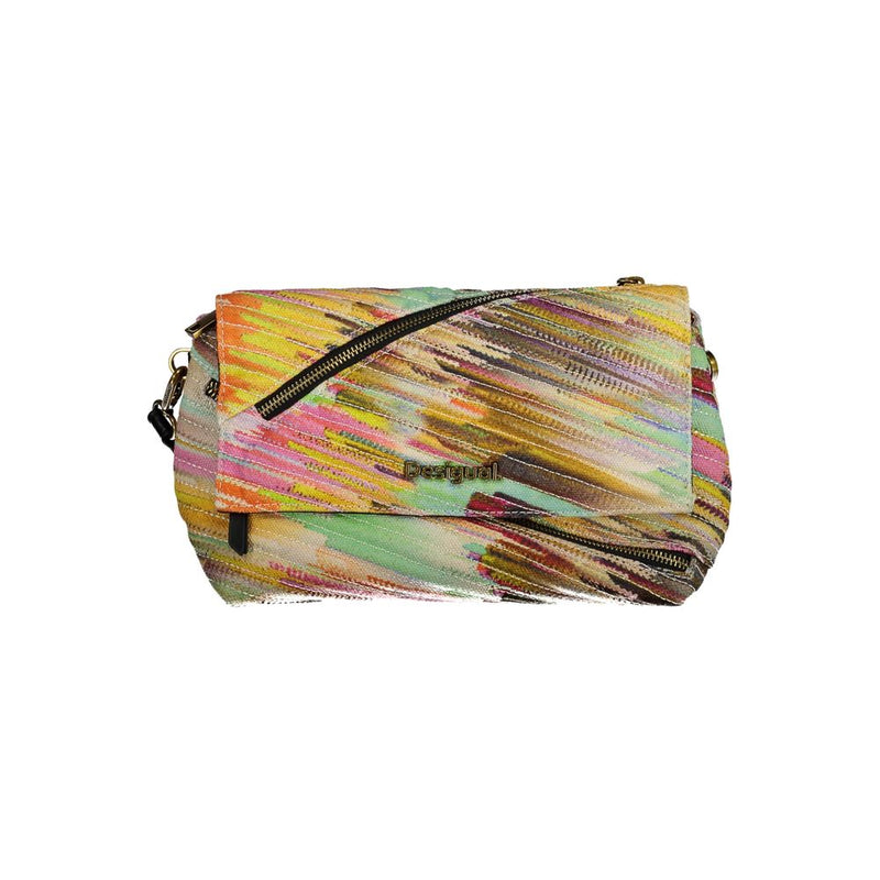 Desigual Yellow Polyester Handbag - Stylish & Functional