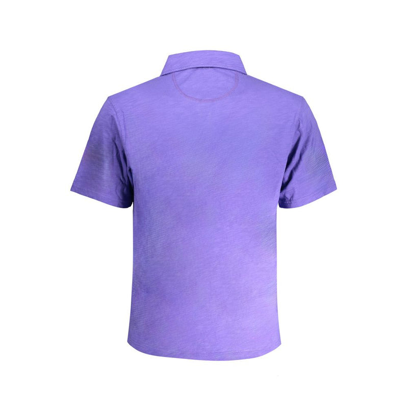 Polo en coton violet La Martina