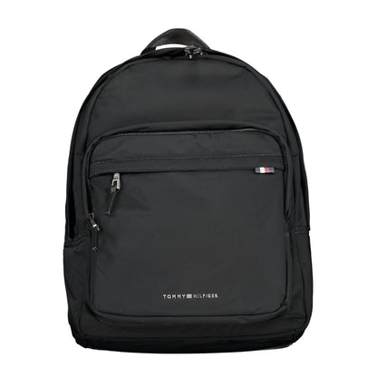 Tommy Hilfiger Zwarte Polyester Rugzak