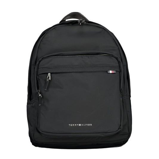 Tommy Hilfiger Zwarte Polyester Rugzak
