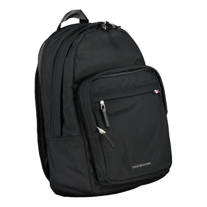 Tommy Hilfiger Zwarte Polyester Rugzak