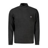 Pull en polyamide noir pour homme, Norvège 1963
