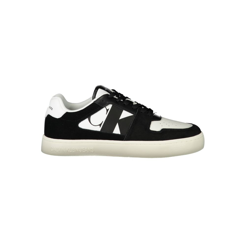 Calvin Klein witte leren herensneaker