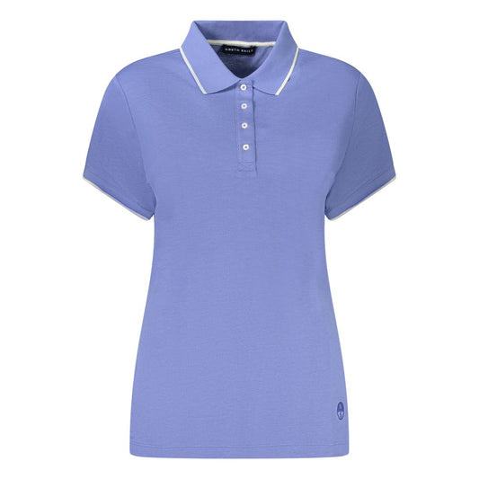 Polo Femme North Sails Bleu en Coton
