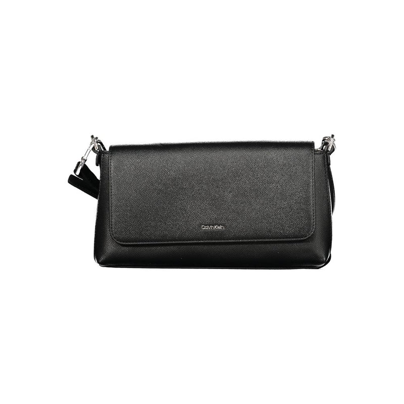 Calvin Klein Black Polyethylene Handbag - Chic & Versatile