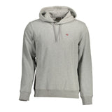 Pull en coton bio gris pour homme Napapijri