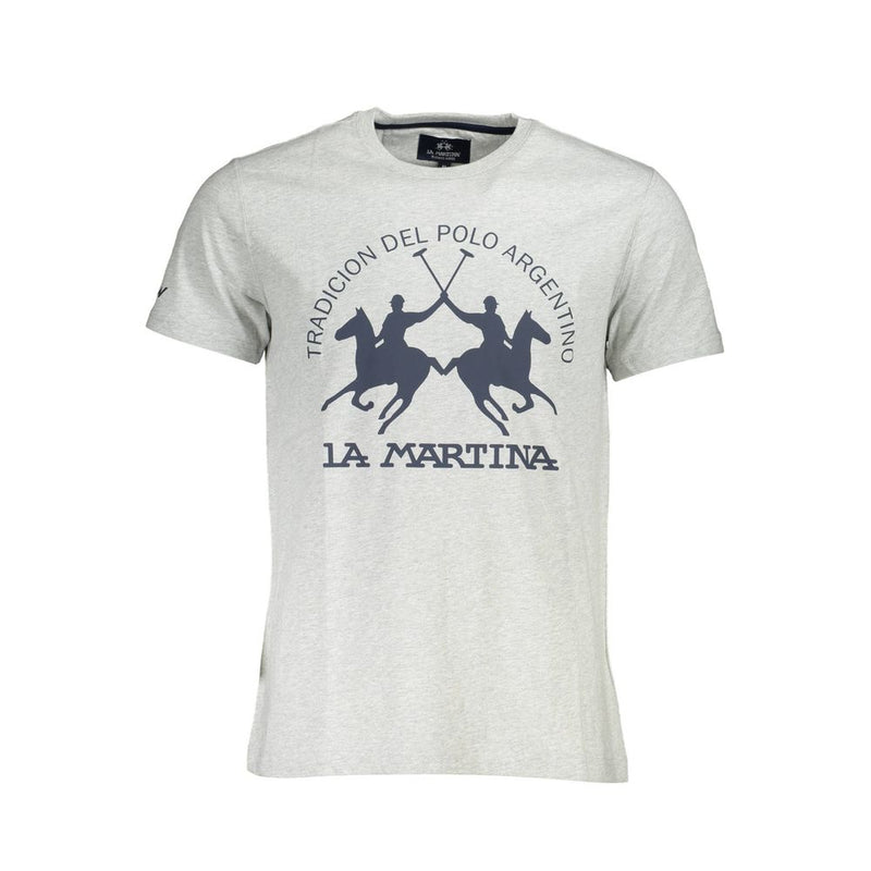 La Martina Bruin Katoenen Heren T-Shirt