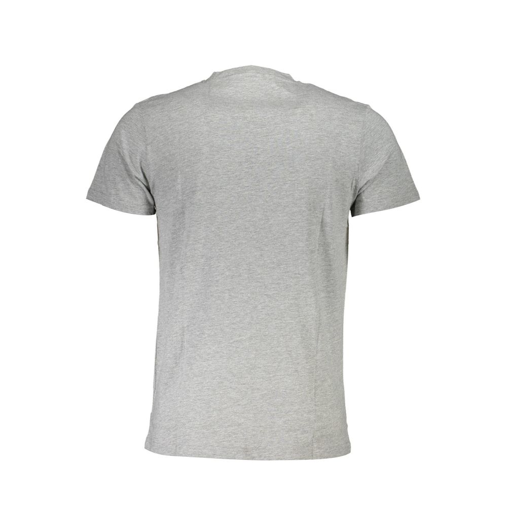 T-shirt homme en coton brun Cavalli Class