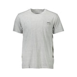 T-shirt homme en coton Guess, couleur marron, imprimé jeans.