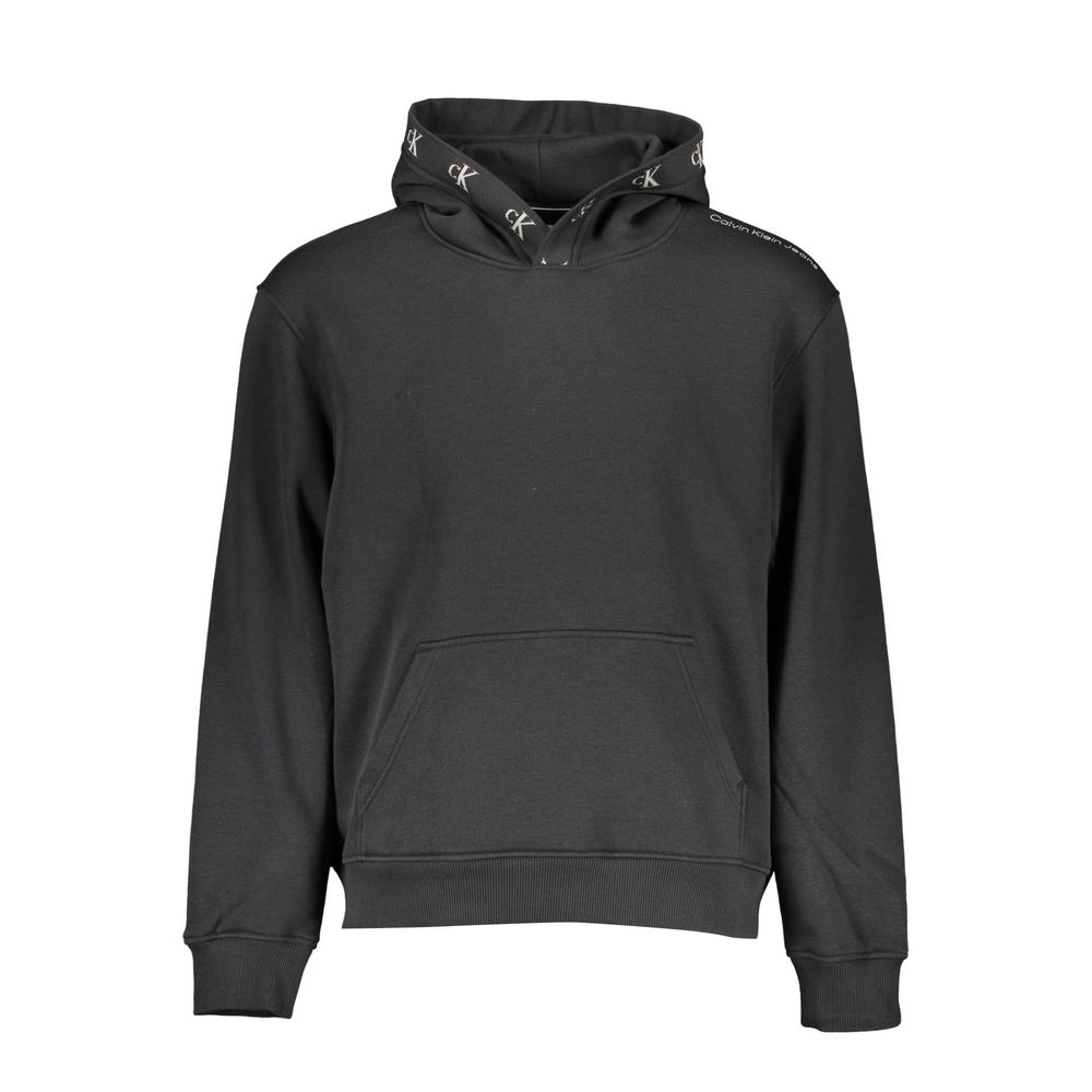 Pull en coton noir pour homme Calvin Klein