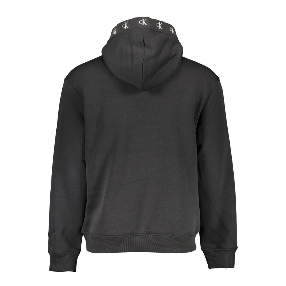 Pull en coton noir pour homme Calvin Klein