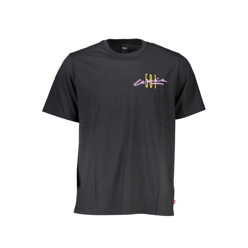 Levi's zwart katoenen heren T-shirt