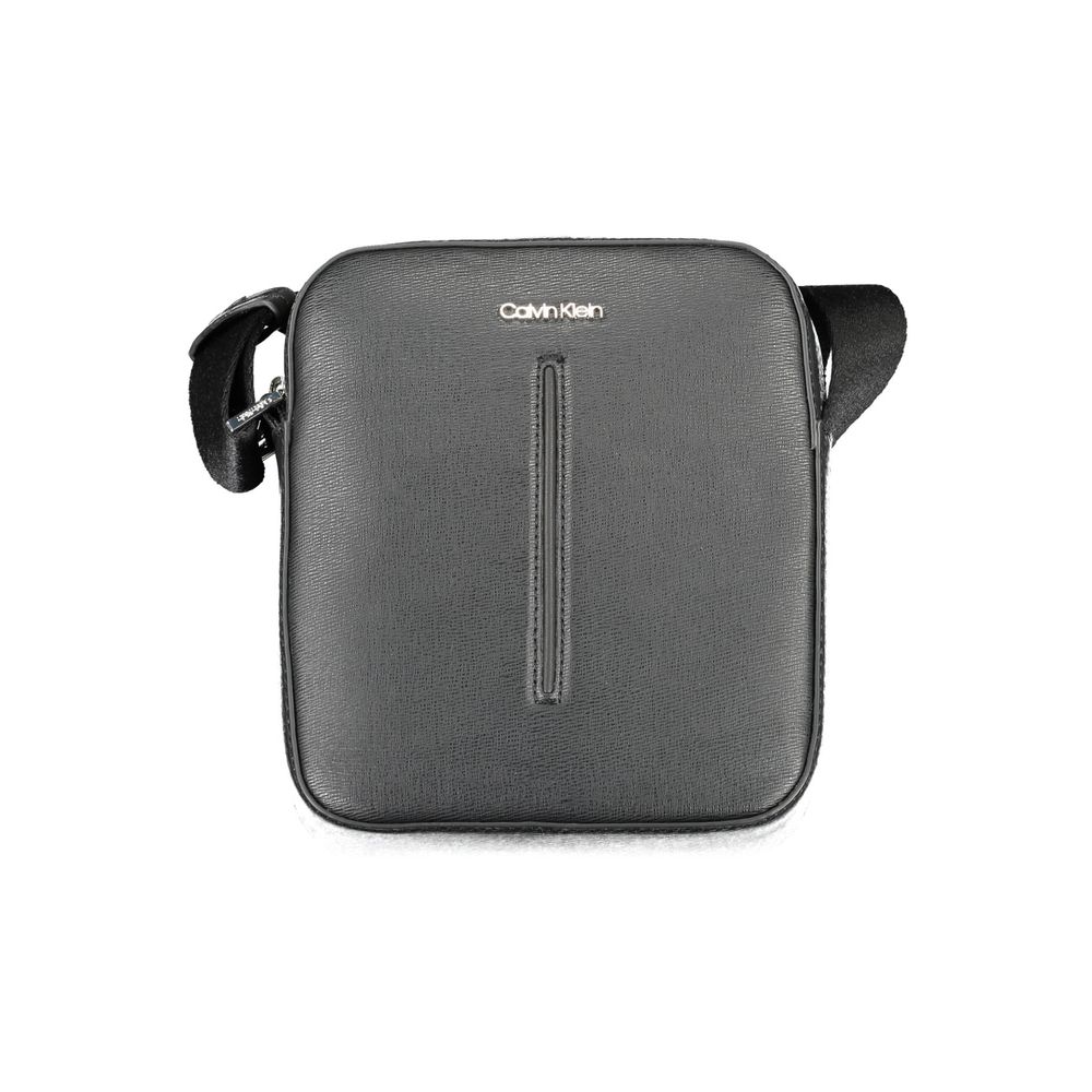 Calvin Klein Zwarte Polyester Heren Schoudertas