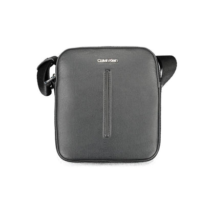 Calvin Klein Zwarte Polyester Heren Schoudertas