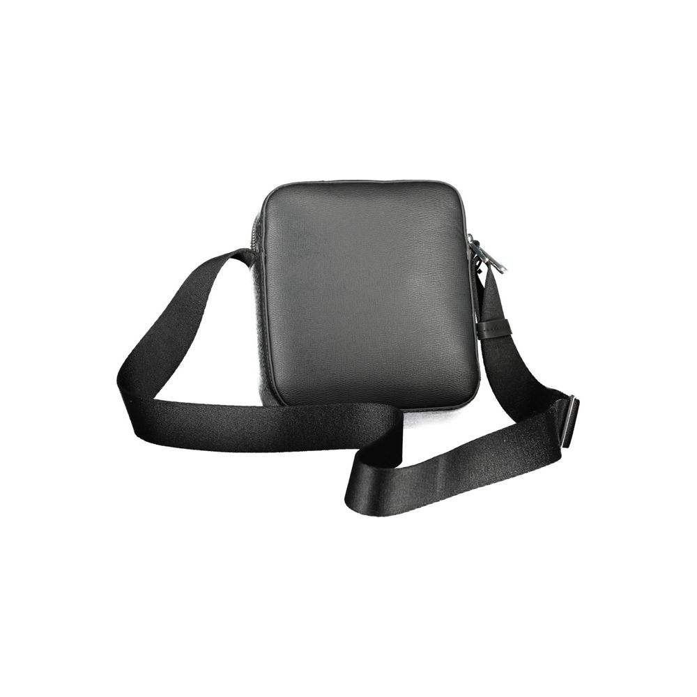 Calvin Klein Zwarte Polyester Heren Schoudertas