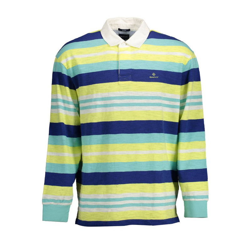 Polo homme en coton jaune Gant