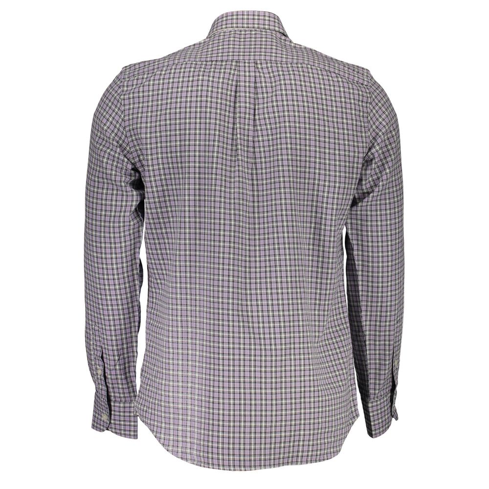 Chemise homme en coton violet Harmont &amp; Blaine