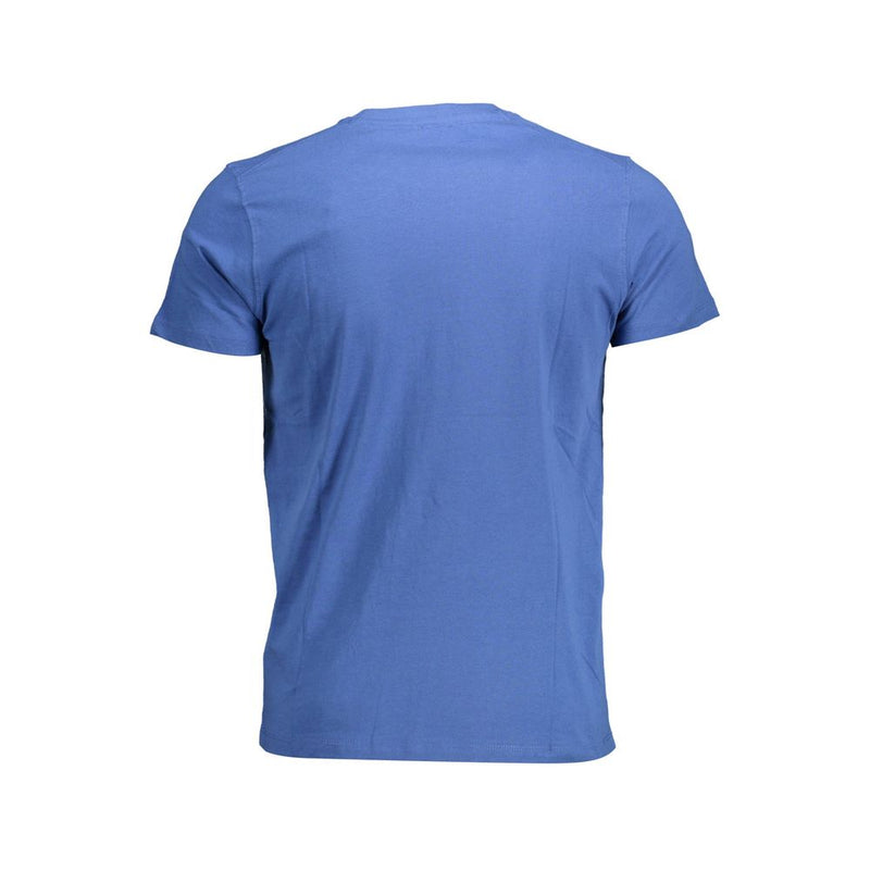 US POLO ASSN. Blauw katoenen heren T-shirt