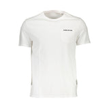 T-shirt homme en coton blanc Guess Jeans
